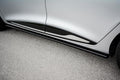 Maxton Design Street+ Seitenschweller Leisten passend für Renault Clio Mk4 schwarz Hochglanz