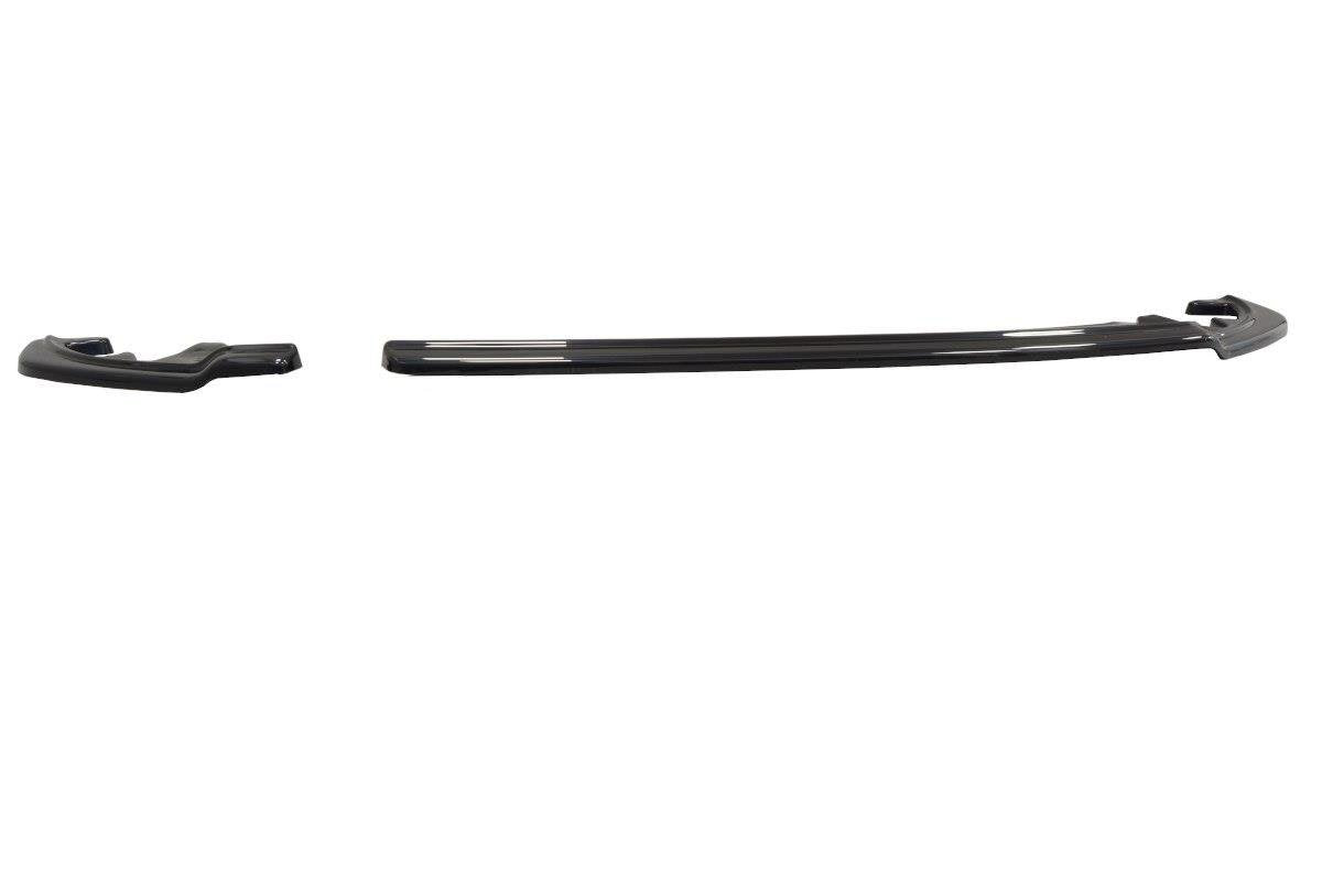 Maxton Design Heck Ansatz Flaps Diffusor passend für Renault Megane Mk4 Hatchback schwarz Hochglanz