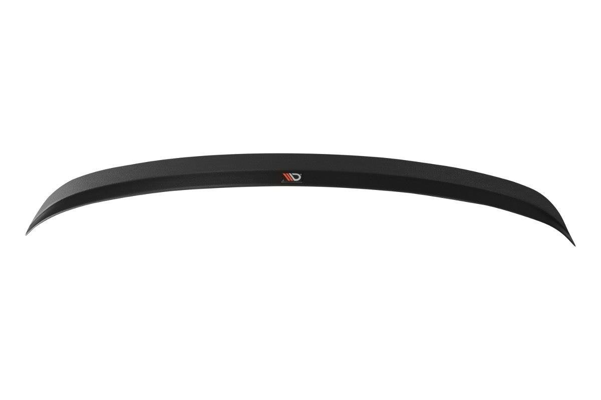 Maxton Design Spoiler CAP passend für Skoda Rapid Spaceback schwarz Hochglanz