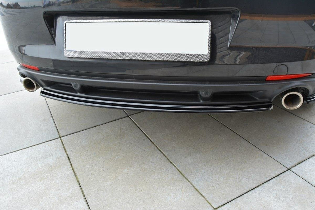 Maxton Design Heck Ansatz Flaps Diffusor für Renault Laguna mk 3 Coupe schwarz matt