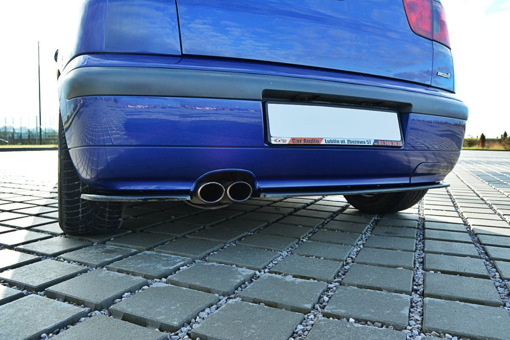 Maxton Design Heck Ansatz Flaps Diffusor passend für SEAT IBIZA MK2 FACELIFT CUPRA schwarz Hochglanz