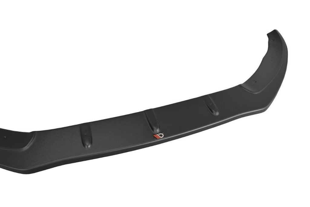 Maxton Design Street+ Spoilerlippe Front Ansatz passend für Audi RS5 8T / 8T FL schwarz Hochglanz