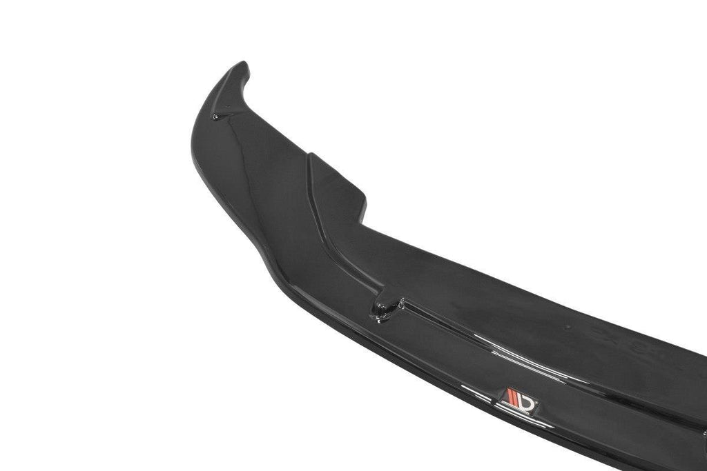 Maxton Design Street+ Spoilerlippe Front Ansatz V.2 passend für BMW M6 E63 schwarz Hochglanz