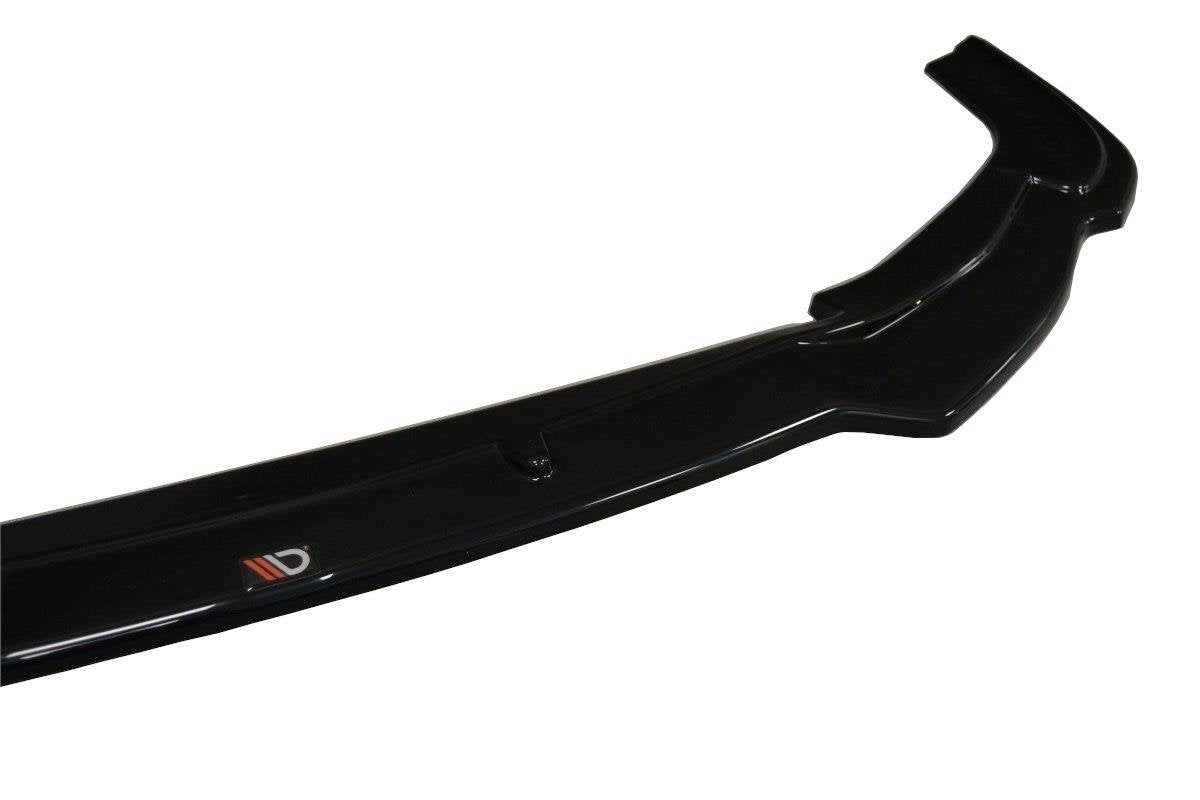 Maxton Design Street+ Spoilerlippe Front Ansatz passend für Honda Civic Mk9 Facelift schwarz Hochglanz