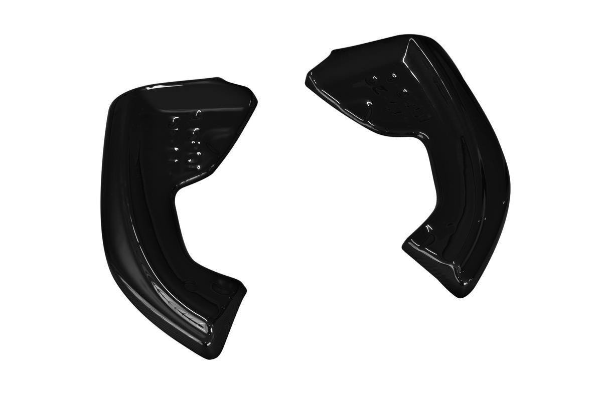 Maxton Design Heck Ansatz Flaps Diffusor passend für Renault Clio Mk4 schwarz Hochglanz