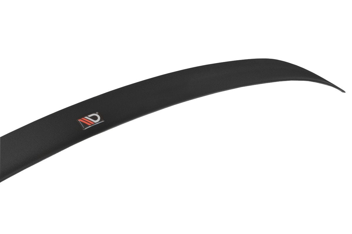 Maxton Design Spoiler CAP für VOLKSWAGEN SCIROCCO MK.3 R FACELIFT schwarz matt