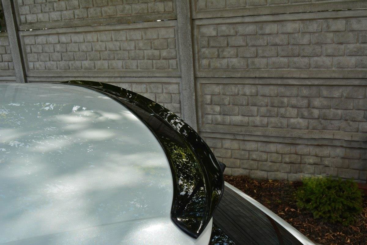 Maxton Design Spoiler CAP passend für Renault Megane Hatchback MK4 schwarz Hochglanz