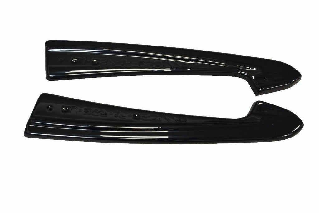 Maxton Design Heck Ansatz Flaps Diffusor V.1 passend für Audi RS7 C7 schwarz Hochglanz