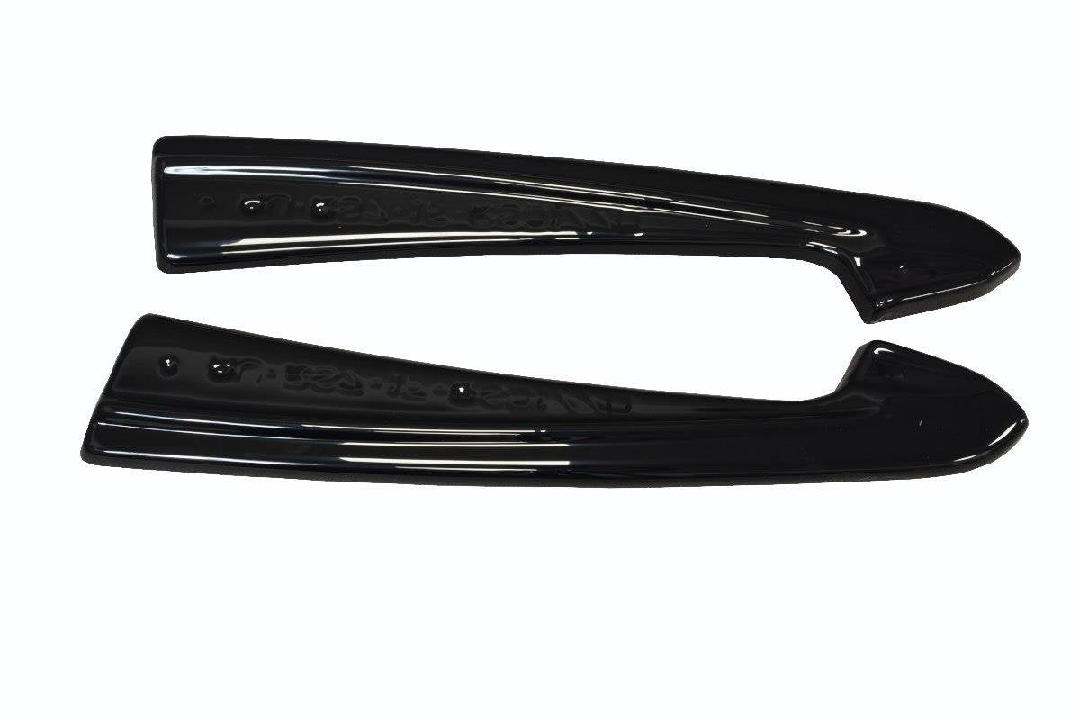 Maxton Design Heck Ansatz Flaps Diffusor V.1 passend für Audi RS7 C7 schwarz Hochglanz