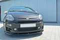 Maxton Design Frontdiffusor Abarth Punto Evo schwarz Hochglanz für Abarth Punto Evo