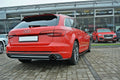 Maxton Design Heck Ansatz Flaps Diffusor passend für Audi A4 B9 S-Line schwarz Hochglanz