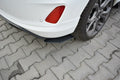 Maxton Design Sport Heck Ansatz Flaps Diffusor passend für Ford Fiesta Mk8 ST-Line