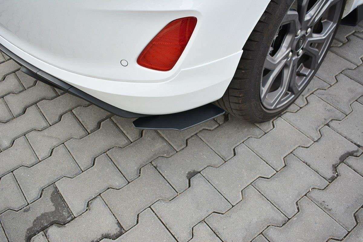 Maxton Design Sport Heck Ansatz Flaps Diffusor passend für Ford Fiesta Mk8 ST-Line
