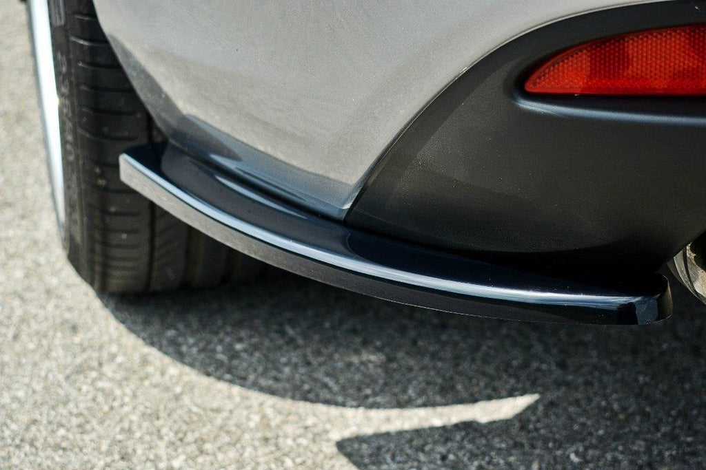 Maxton Design Heck Ansatz Flaps Diffusor passend für Mazda 6 GJ (Mk3) schwarz Hochglanz