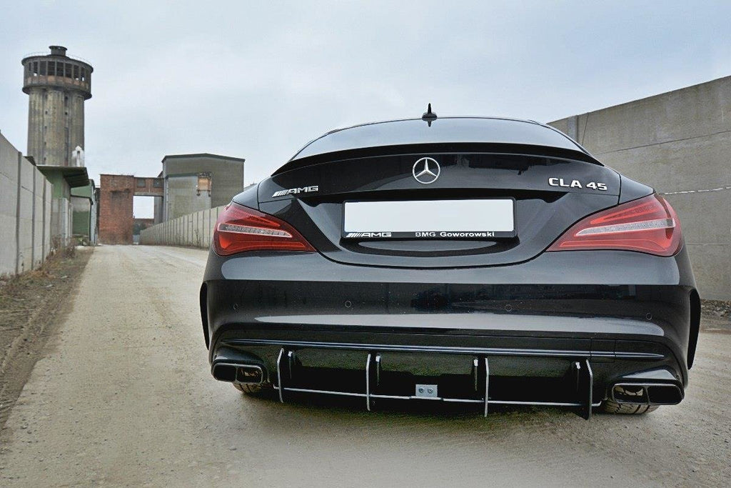 Maxton Design Heckschürze V.2 passend für Mercedes CLA A45 AMG C117 Facelift