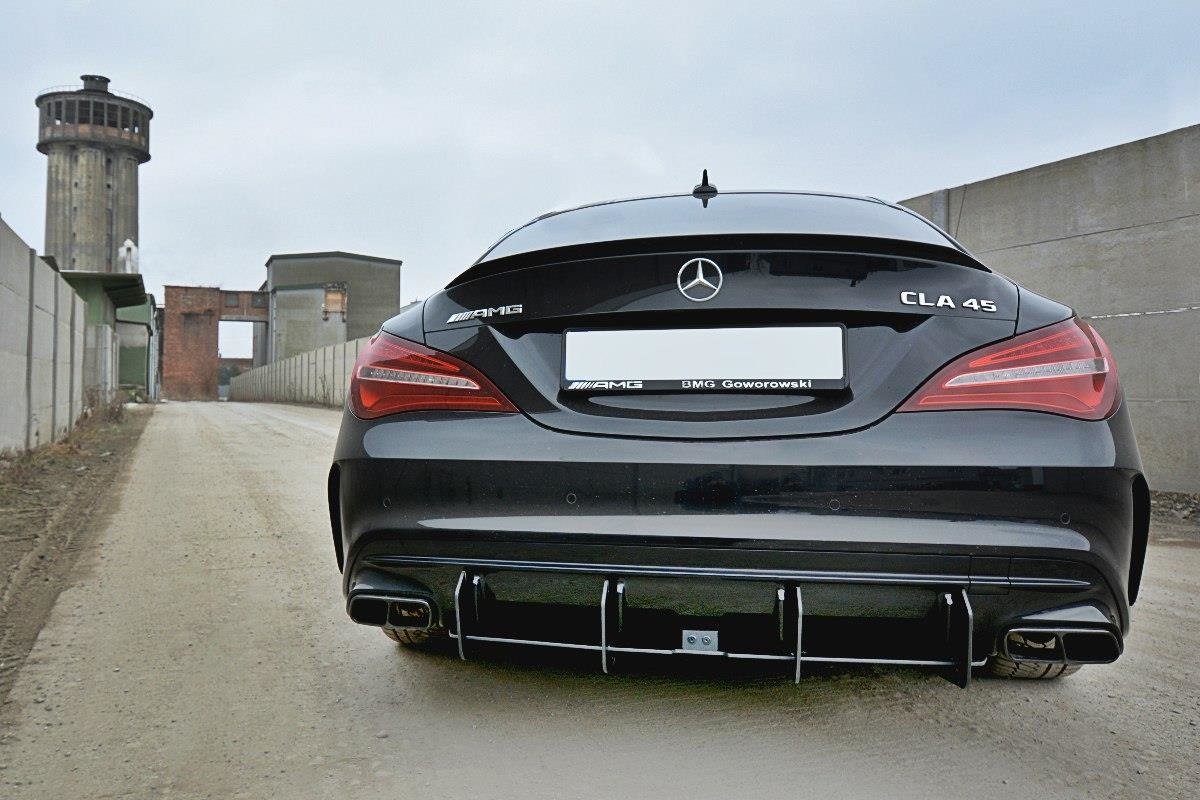 Maxton Design Heckschürze V.2 passend für Mercedes CLA A45 AMG C117 Facelift