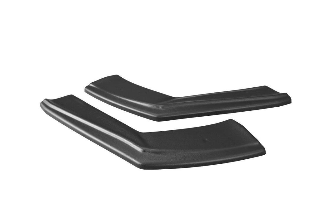 Maxton Design Heck Ansatz Flaps Diffusor passend für Audi RS5 Mk1 8T Facelift schwarz Hochglanz