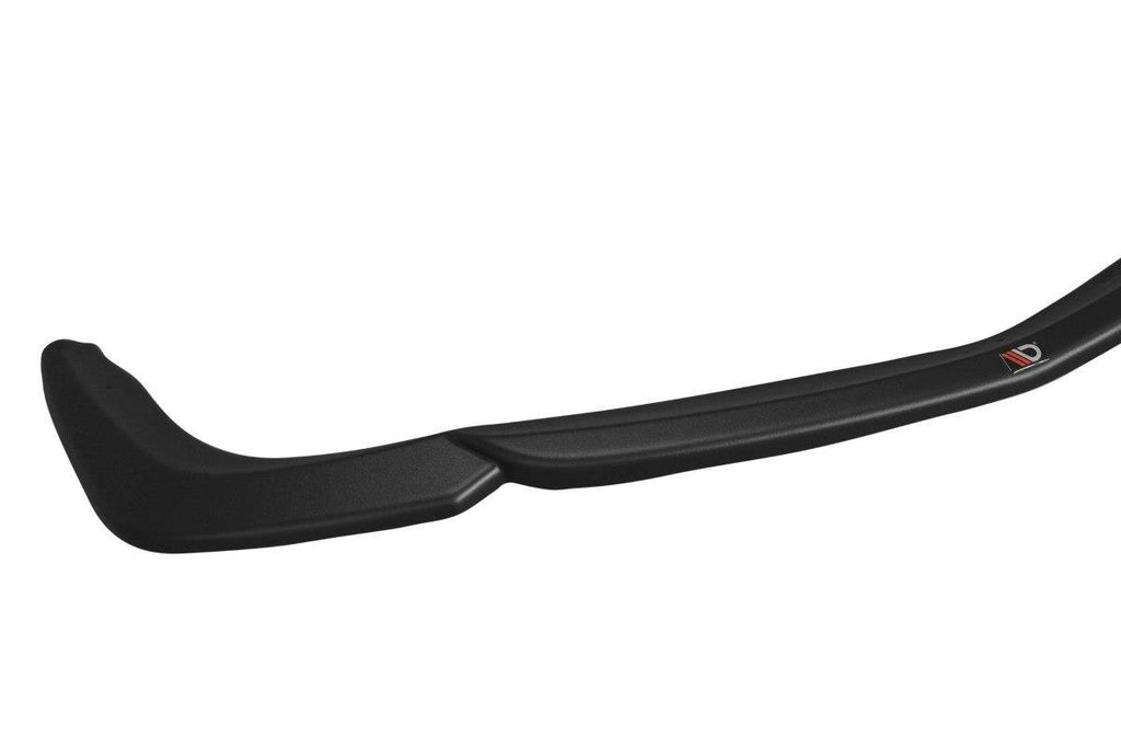 Maxton Design Street+ Spoilerlippe Front Ansatz V.1 passend für Mercedes CLS C219 55AMG schwarz Hochglanz