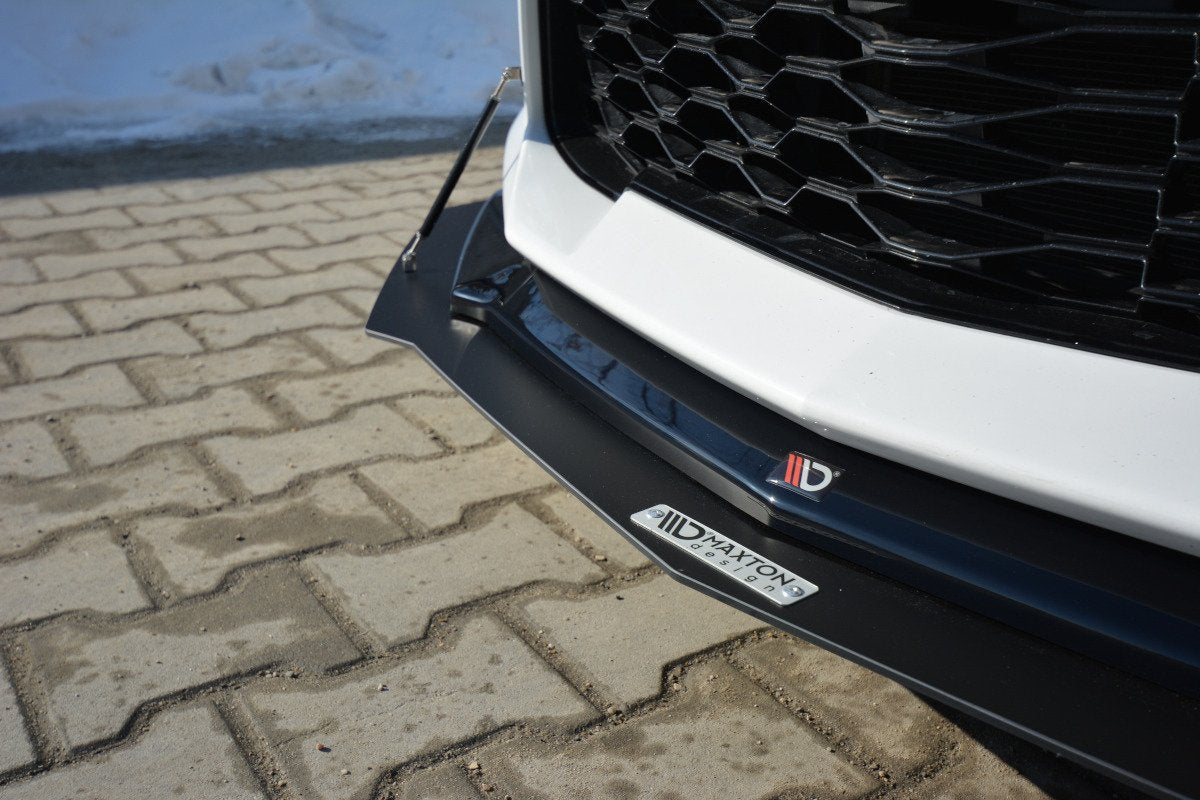 Maxton Design HYBRID Street+ Spoilerlippe Front Ansatz passend für CHEVROLET CAMARO 6TH-GEN. PHASE-I 2SS COUPE