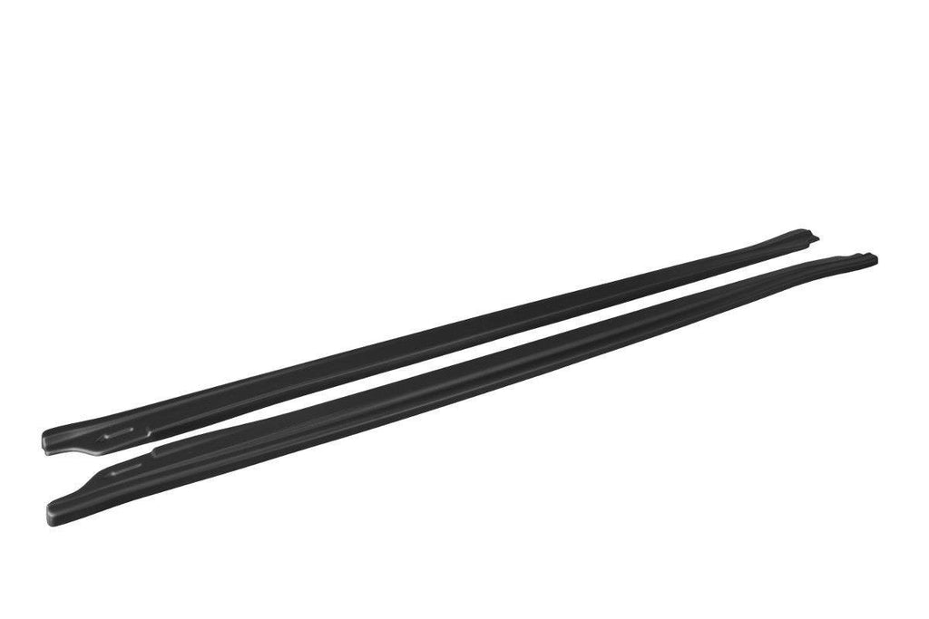 Maxton Design Street+ Seitenschweller Leisten passend für Infiniti G37 Limousine schwarz Hochglanz
