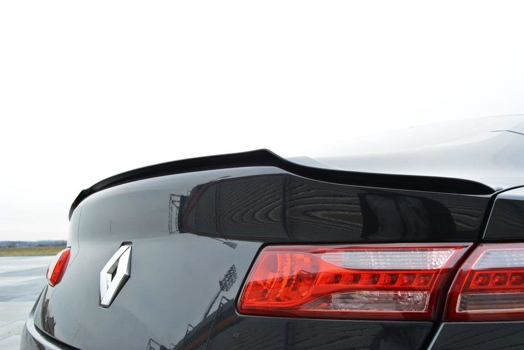 Maxton Design Spoiler CAP passend für Renault Laguna mk 3 Coupe schwarz Hochglanz