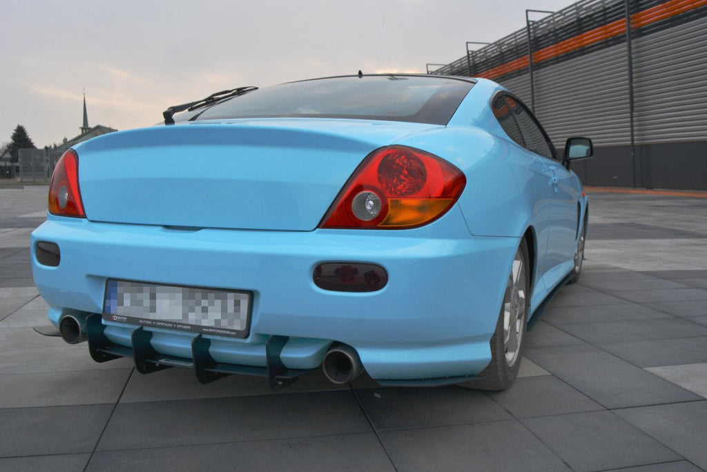 Maxton Design Diffusor Heck Ansatz passend für Heckschürze passend für HYUNDAI TIBURON MK.2 FACELIFT