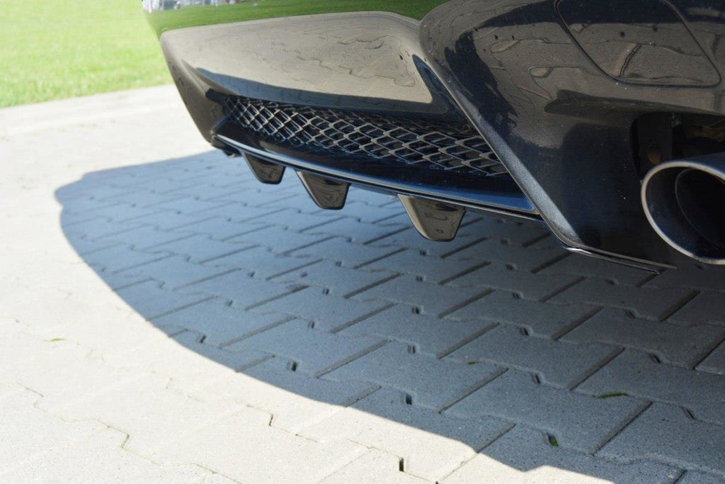 Maxton Design Diffusor Heck Ansatz passend für Lexus RC F schwarz Hochglanz