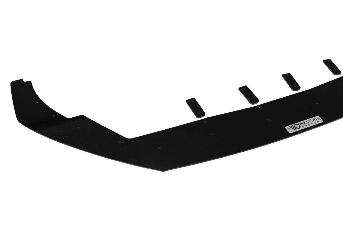 Maxton Design Sport Street+ Spoilerlippe Front Ansatz passend für Ford Focus ST / ST-Line Mk4 schwarz Hochglanz