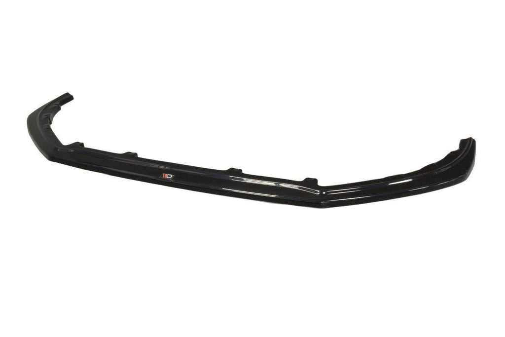 Maxton Design Street+ Spoilerlippe Front Ansatz V.1 passend für Renault Megane Mk4 Hatchback schwarz Hochglanz
