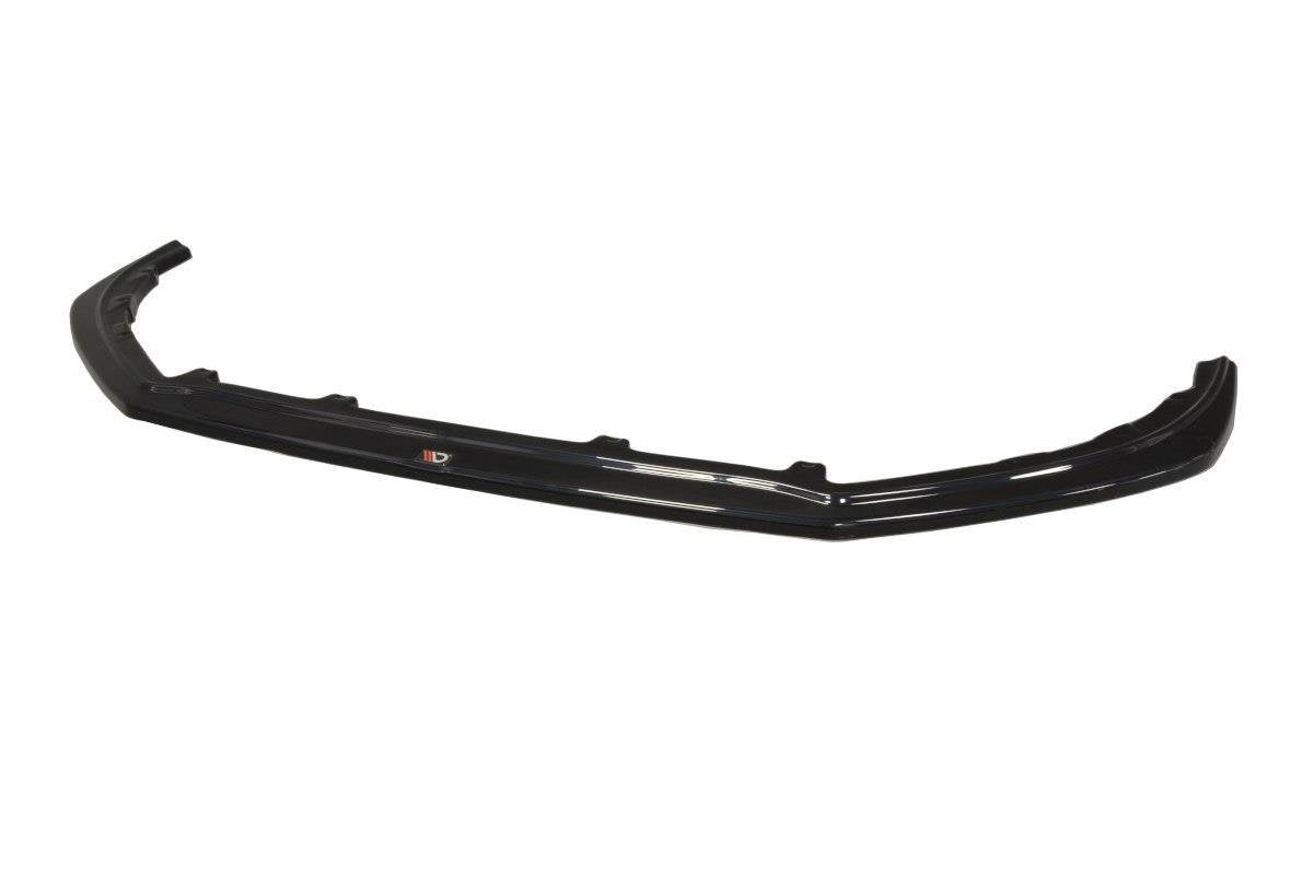 Maxton Design Street+ Spoilerlippe Front Ansatz V.1 passend für Renault Megane Mk4 Hatchback schwarz Hochglanz