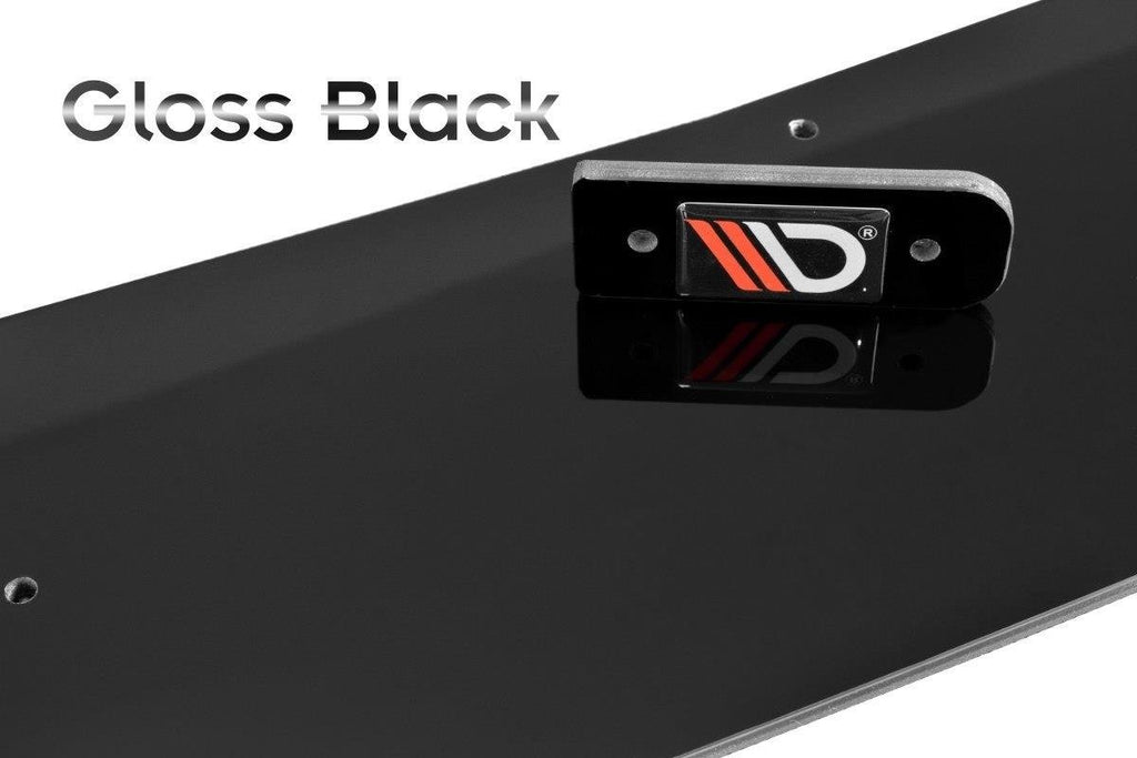 Maxton Design Sport Street+ Spoilerlippe Front Ansatz passend für Ford Focus ST / ST-Line Mk4 schwarz Hochglanz