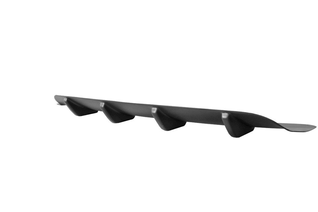 Maxton Design Diffusor Heck Ansatz passend für VW Scirocco R Mk3 Facelift schwarz Hochglanz