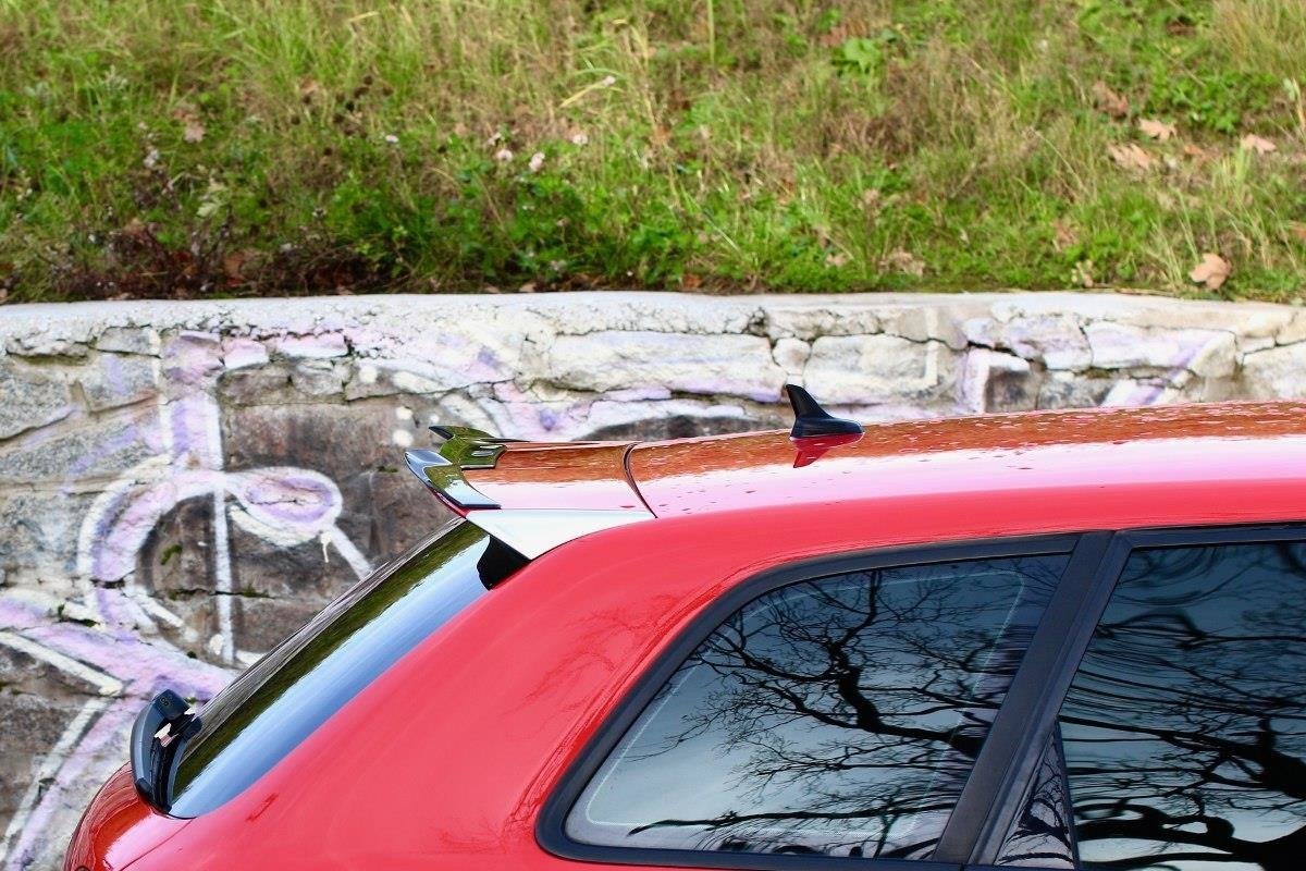 Maxton Design Spoiler CAP passend für Audi RS3 8P schwarz Hochglanz