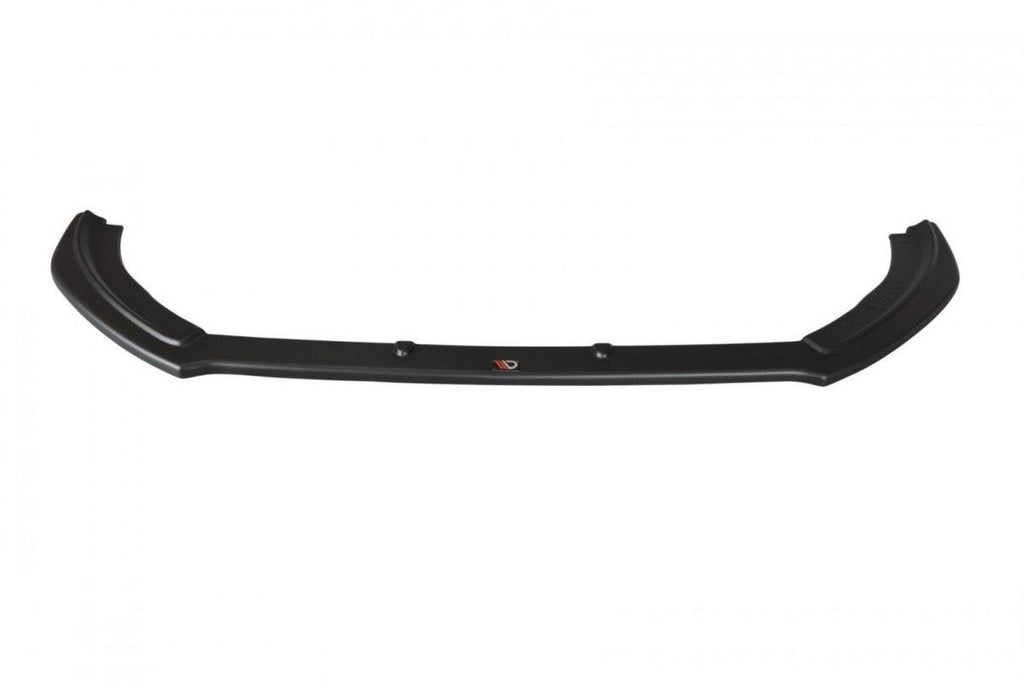 Maxton Design Street+ Spoilerlippe Front Ansatz V.2 passend für Ford Fiesta Mk8 ST / ST-Line schwarz Hochglanz
