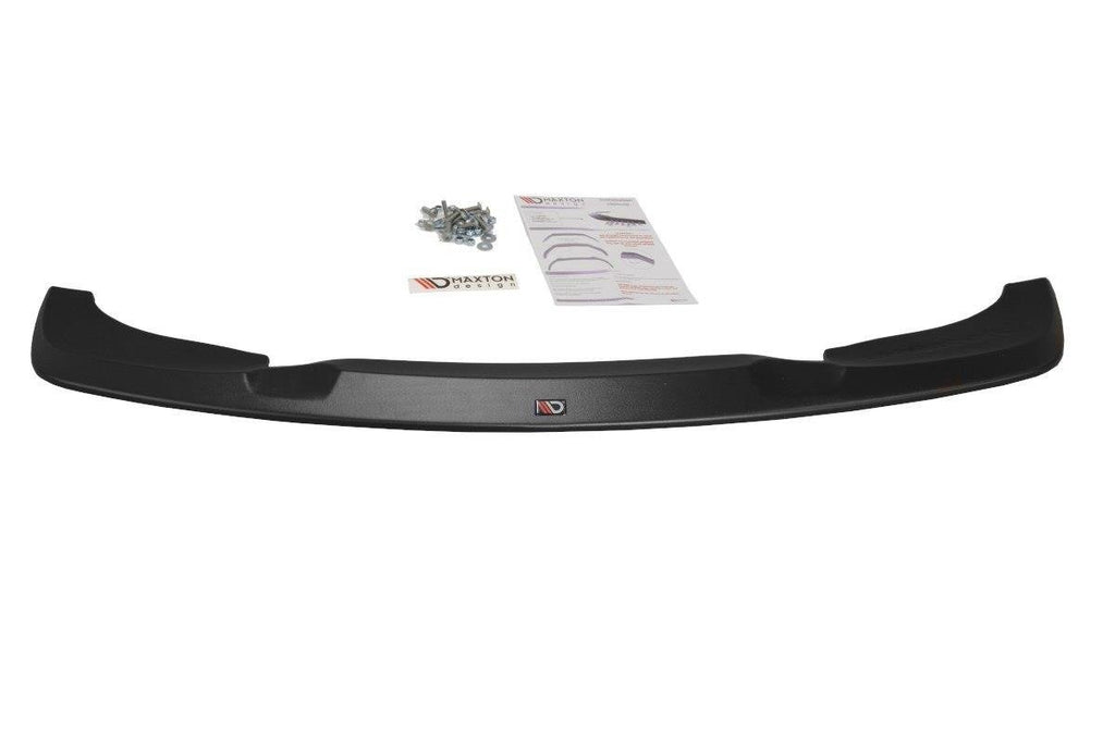 Maxton Design Street+ Spoilerlippe Front Ansatz V.1 passend für BMW M3 E46 Coupe schwarz Hochglanz