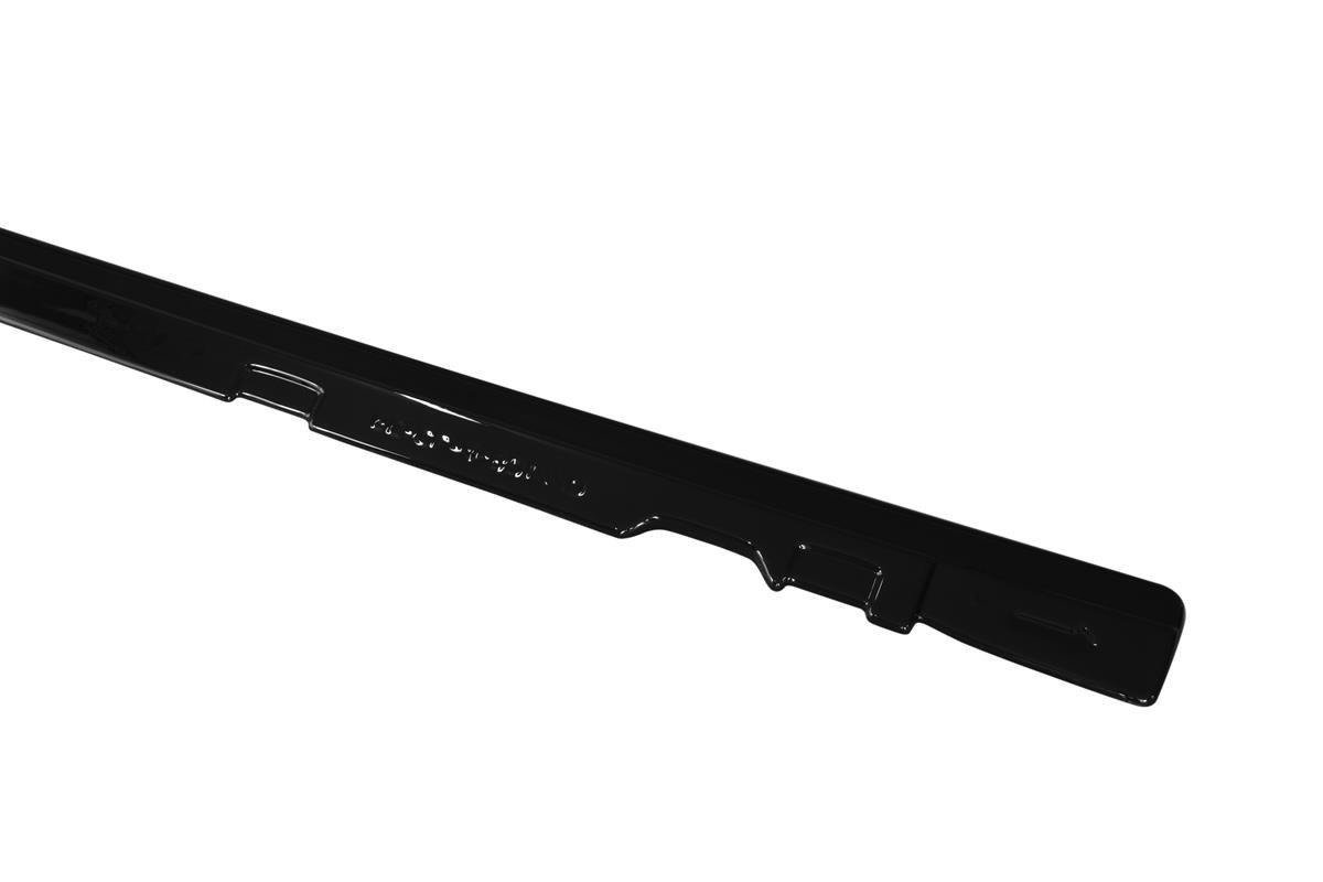 Maxton Design Street+ Seitenschweller Leisten passend für Renault Clio Mk4 schwarz Hochglanz