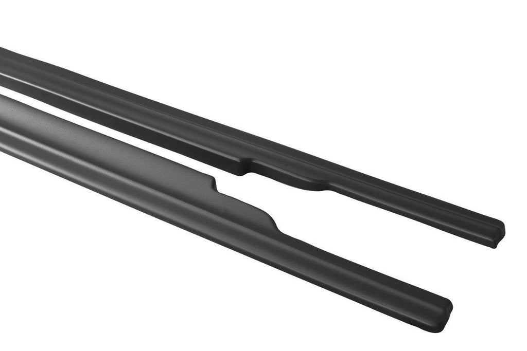 Maxton Design Street+ Seitenschweller Leisten passend für V.1 passend für Mercedes C-Klasse S205 63 AMG schwarz Hochglanz