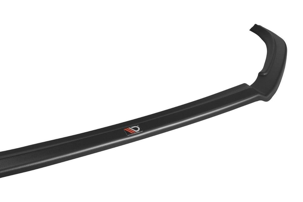 Maxton Design Street+ Spoilerlippe Front Ansatz passend für v.1 Mazda 3 BN (Mk3) Facelift schwarz Hochglanz