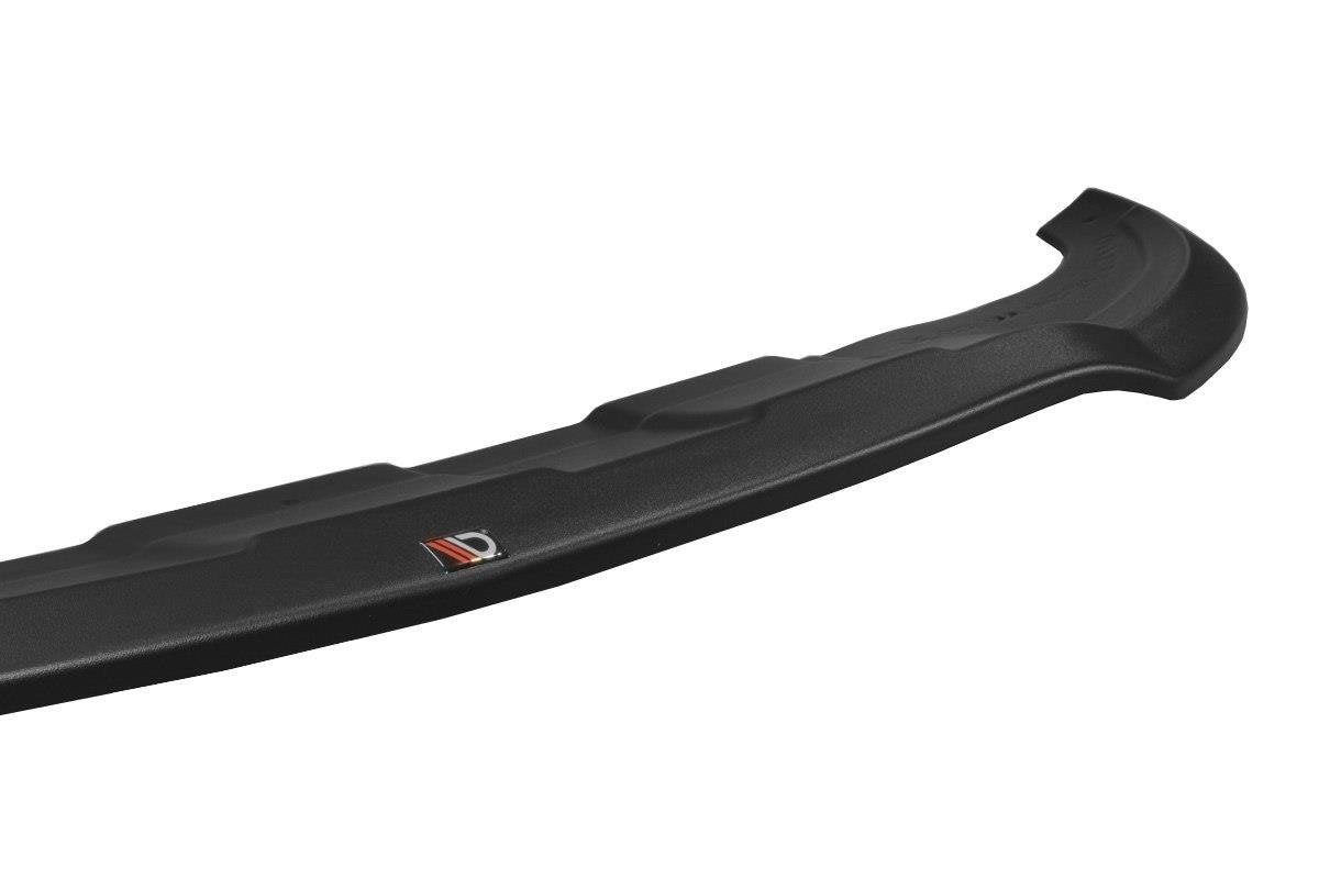 Maxton Design Street+ Spoilerlippe Front Ansatz V.1 passend für Mercedes GLE W166 AMG-Line schwarz Hochglanz