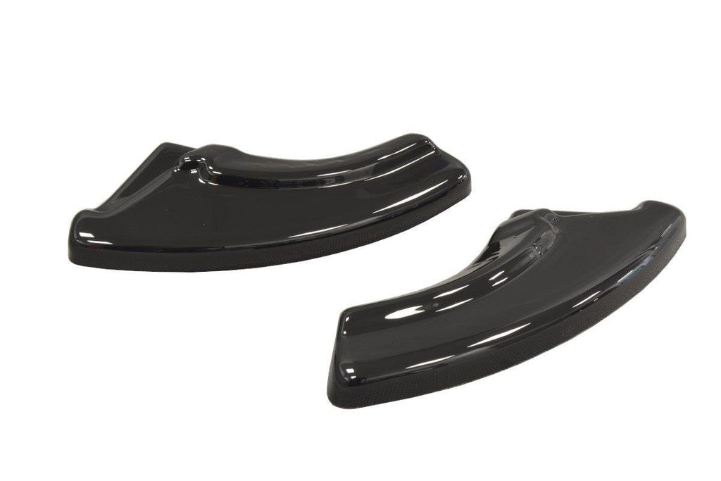 Maxton Design Heck Ansatz Flaps Diffusor passend für Abarth Punto Evo schwarz Hochglanz
