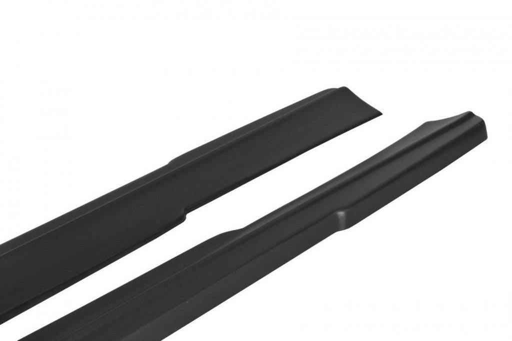 Maxton Design Seitenschweller Ansatz für Mercedes E W212 schwarz matt