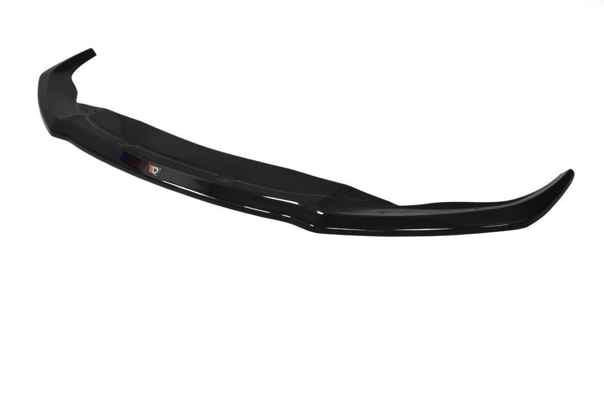 Maxton Design Street+ Spoilerlippe Front Ansatz V.2 passend für Audi RS7 C7 schwarz Hochglanz