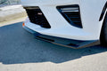 Maxton Design Street+ Spoilerlippe Front Ansatz V.1 passend für CHEVROLET CAMARO 6TH-GEN. PHASE-I 2SS COUPE schwarz Hochglanz