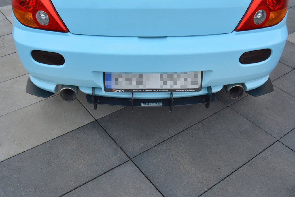Maxton Design Diffusor Heck Ansatz passend für Heckschürze passend für HYUNDAI TIBURON MK.2 FACELIFT