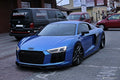 Maxton Design Street+ Spoilerlippe Front Ansatz V.2 passend für Audi R8 Mk.2 schwarz Hochglanz