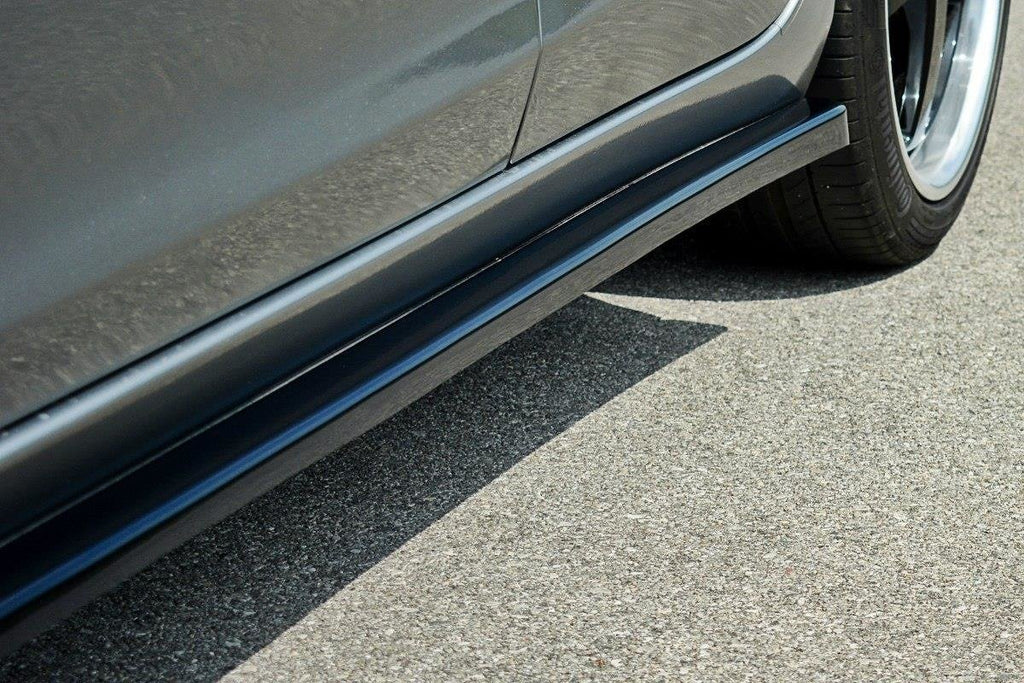 Maxton Design Street+ Seitenschweller Leisten passend für V.1 passend für Mazda 6 Kombi GJ (Mk3) schwarz Hochglanz