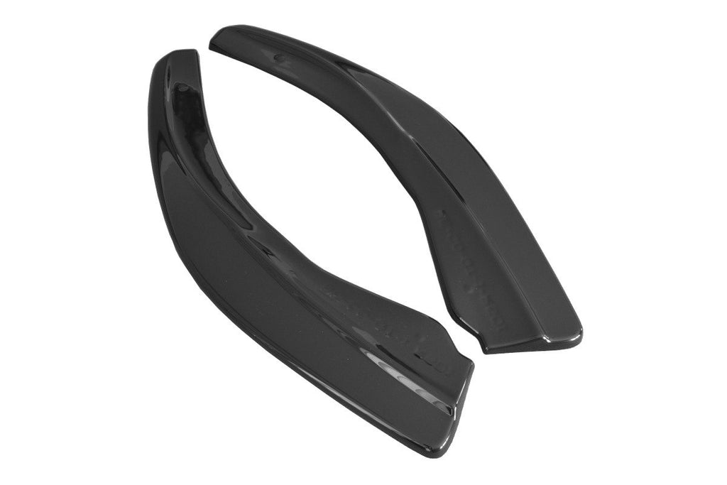 Maxton Design Heck Ansatz Flaps Diffusor passend für BENTLEY CONTINENTAL GT schwarz Hochglanz