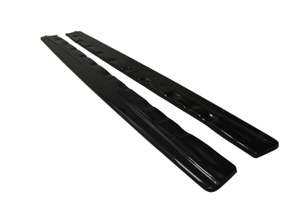 Maxton Design Street+ Seitenschweller Leisten passend für Honda Civic Mk9 schwarz Hochglanz