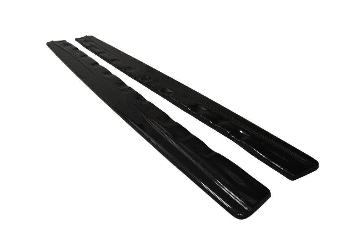 Maxton Design Street+ Seitenschweller Leisten passend für Honda Civic Mk9 schwarz Hochglanz