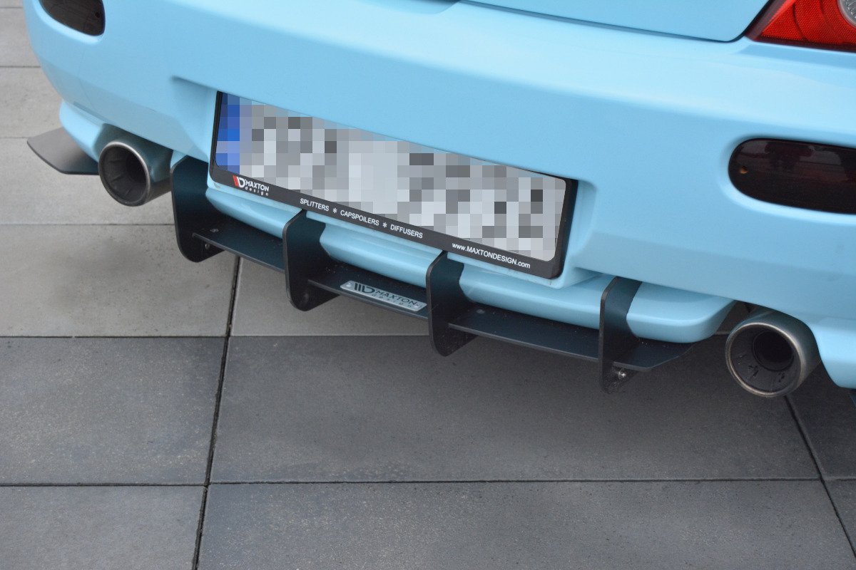 Maxton Design Diffusor Heck Ansatz passend für Heckschürze passend für HYUNDAI TIBURON MK.2 FACELIFT